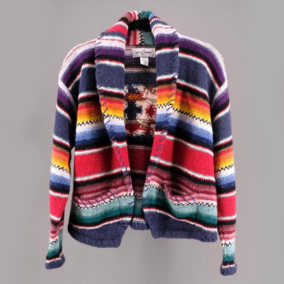 Southwest Indian Blanket Sweater 